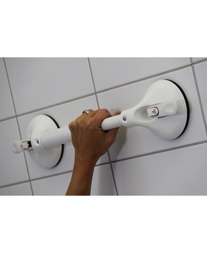 Wandbeugel Mobeli® op zuignap met veiligheidsindicator Large: 43 - 55,5 cm
