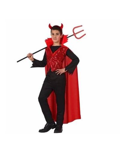 Halloween rode duivel kostuum voor kinderen 128