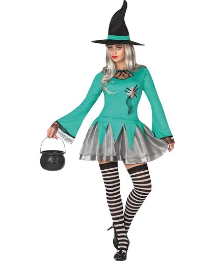 Sexy heksen Halloween kostuum voor vrouwen  - Verkleedkleding - M/L