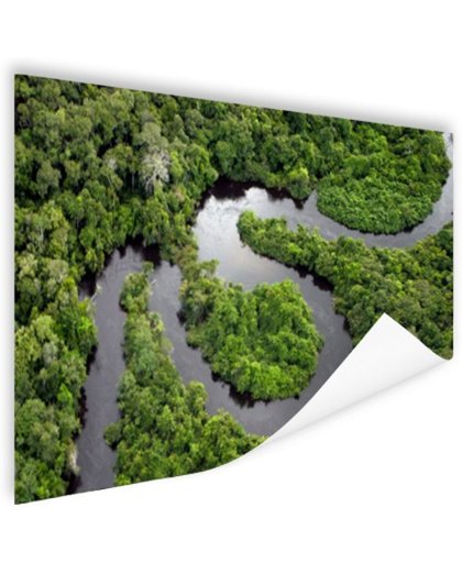 FotoCadeau.nl - Regenwoud en Amazone Brazilie Poster 60x40 cm - Foto print op Poster (wanddecoratie)