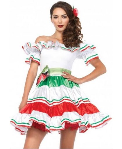 Sexy Mexicaanse señorita jurk voor dames - Verkleedkleding
