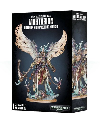 Warhammer 40,000 Chaos Heretic Astartes Death Guard: Mortarion, Daemon Primarch of Nurgle