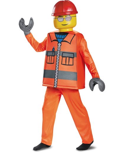 Deluxe Lego® bouwvakker kostuum voor kinderen - Verkleedkleding