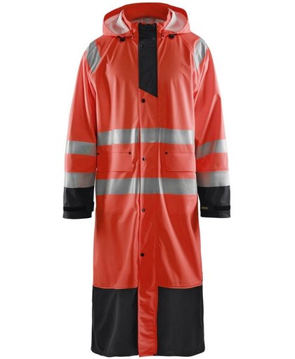 Blåkläder 4325-2000 Regenjas High Vis Fluor Rood/Zwart maat XXL