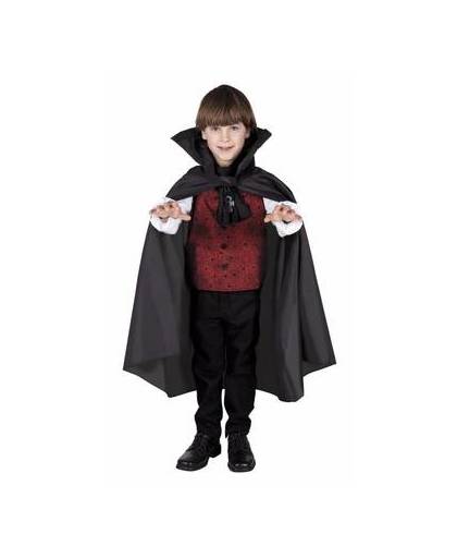 Halloween dracula cape voor kinderen