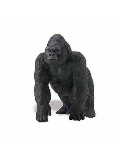 Plastic laagland gorilla 11 cm