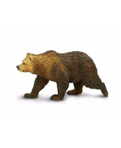 Plastic grizzly beer 12 cm