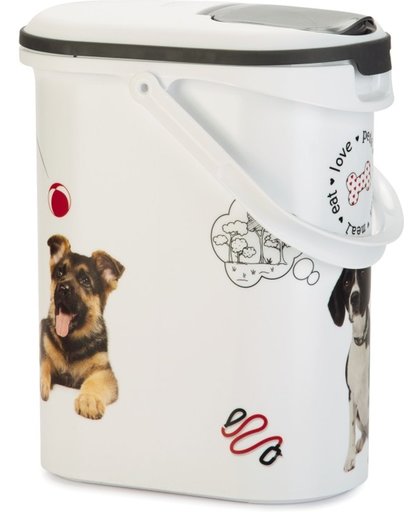 Curver - Voedselcontainer Hond - Wit - 10 l - 4kg