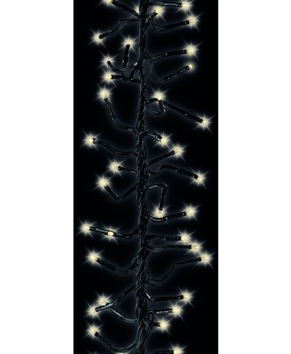 LED clusterverlichting - zwart snoer - 588 lampjes