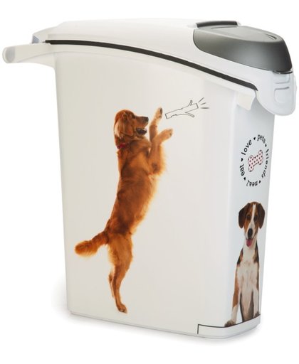 Curver - Voedselcontainer Hond - Wit - 23L - 10kg