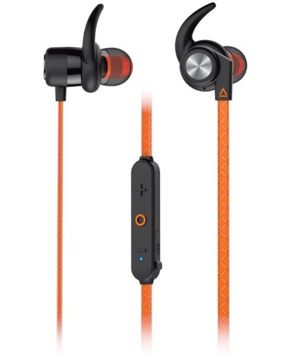 Creative Labs Creative Outlier Sports In-ear Stereofonisch Draadloos Oranje mobiele hoofdtelefoon