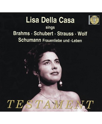 Sings Brahms,Schubert,Strauss,Wolf