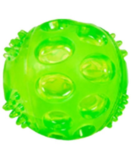 Groene kleine bal met piep geluid
