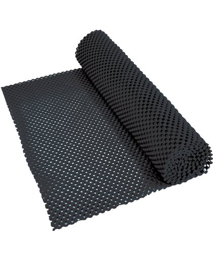 Aidapt anti slip mat zwart - voor lade, dienblad, vloer