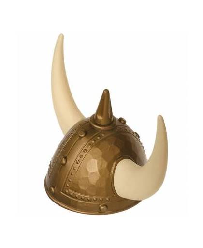 Viking helm met spijkers en hoorns