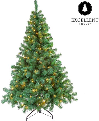 Kerstboom Excellent Trees® LED Stavanger green 120 cm met verlichting - Luxe uitvoering - 160 Lampjes