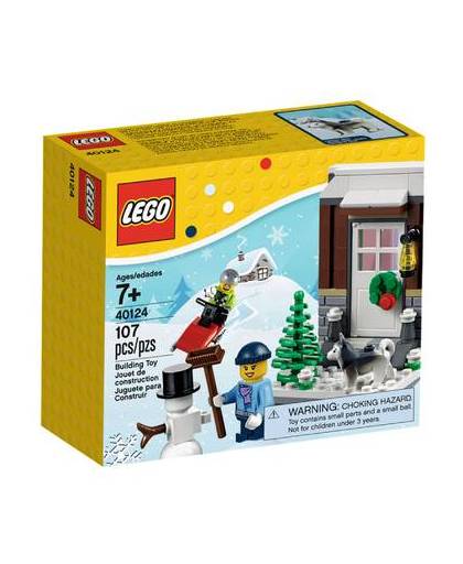 Lego 40124 winter plezier