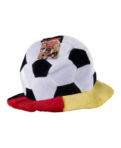 Pluche voetbal hoed belgie