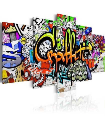 Schilderij - Graffiti Art
