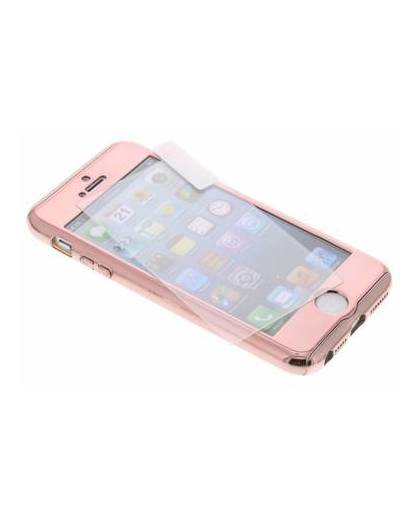 Rosé gouden 360° effen protect case voor de iphone 5 / 5s / se