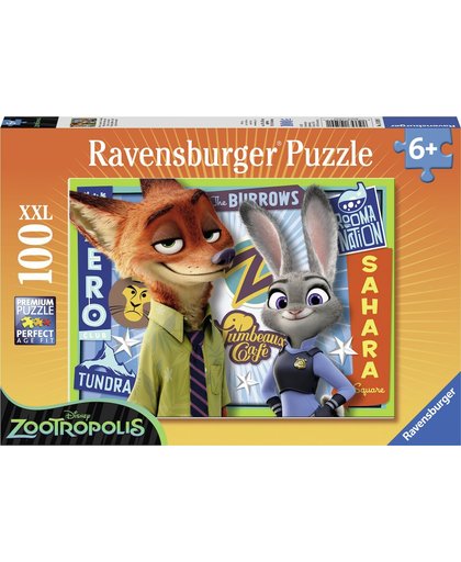 Ravensburger puzzel Disney Zootropolis - Legpuzzel - 100 stukjes