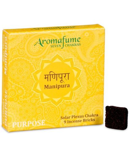 Aromafume Chakra Wierookblokjes: Manipura - solar plexis chakra
