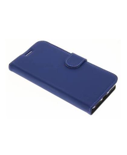Blauwe wallet tpu booklet voor de iphone x