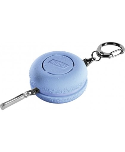 Xavax Mobiele alarmsirene "Macaron", met sleutelhanger, blauw