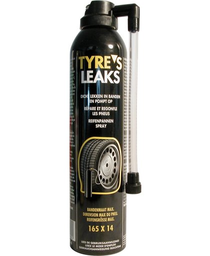Tyres Leaks Fietsbandenreparatie 300ML - Te gebruiken bij lekke band onderweg
