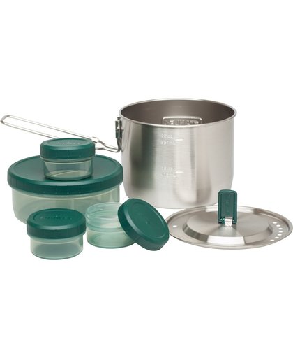 Stanley Adventure Cook and Store Set - campingpan - 0.95liter - RVS - Staal