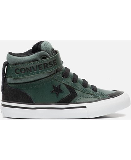 Converse - Pro Blaze Strap Hi - Sneaker hoog sportief - Jongens - Maat 27 - Groen;Groene - Vintage Green/Black/White