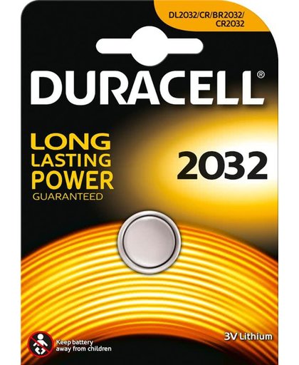 Duracell 2032 CR2032 DL2032 3v Lithium Batterij - 10 stuks