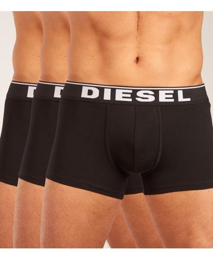 Diesel - Heren 3-Pack Boxershorts Damien Zwart - M