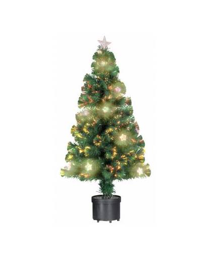 Kleine kunst kerstboom met verlichting en versiering - 60 cm - kunstkerstboom