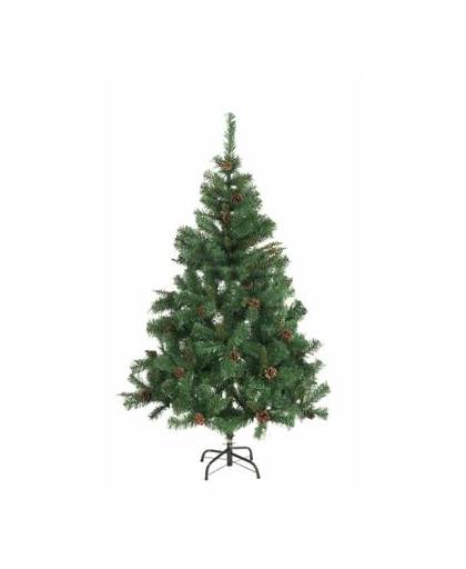Kunst kerstboom met dennenappels 180 cm