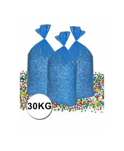 Grootverpakking gerecyclede confetti 30 kg