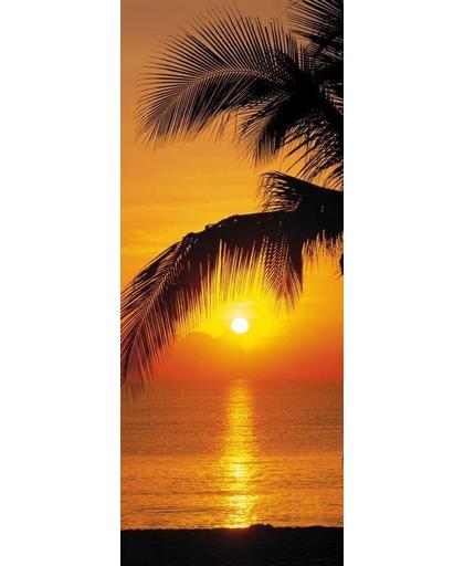 Komar Behang Palmy Beach Sunrise fotobehang