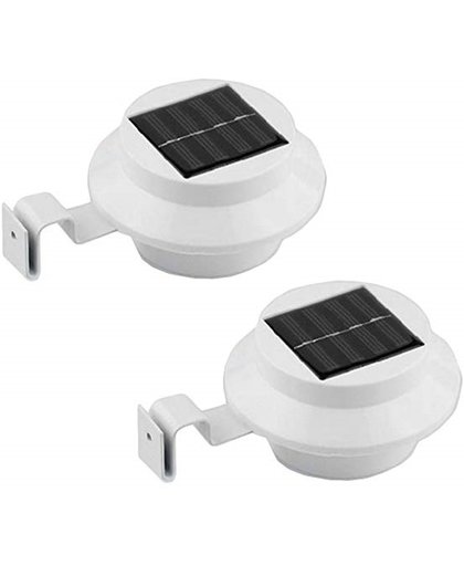 Grafner LED Solar Spotlight - 2 Stuks - Wit
