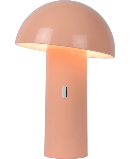 Lucide FUNGO - Tafellamp - LED Dimb. - 1x7,5W 3000K - Roze