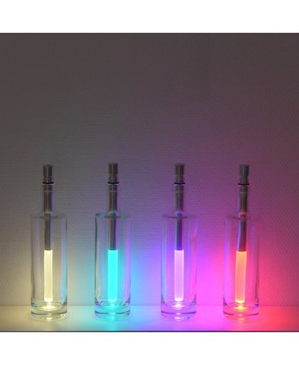 Bottle light vivi-led instelbare lichtsterktes en instelbare LED-kleur