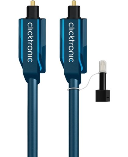 ClickTronic 0.5m Toslink Opto-Set 0.5m TOSLINK TOSLINK Zwart, Blauw audio kabel