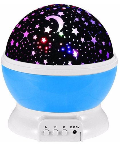 Sterren Projector - Projecteer een Prachtige Sterrenzee in Eigen Kamer - Star Projector - Baby nachtlampje- Blauw