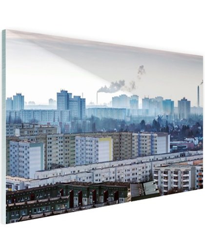 FotoCadeau.nl - Wijk Marzahn Berlijn Glas 90x60 cm - Foto print op Glas (Plexiglas wanddecoratie)