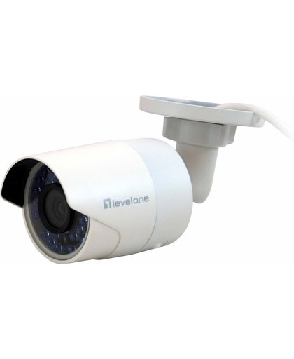 LevelOne FCS-5058 bewakingscamera IP-beveiligingscamera Binnen & buiten Rond Wit 1920 x 1080 Pixels