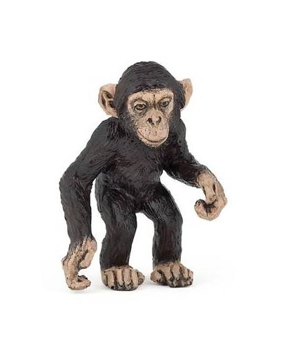 Plastic baby chimpansee 5 cm