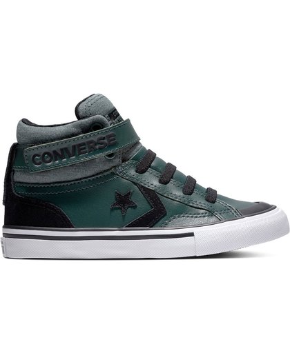 Converse - Pro Blaze Strap Hi - Sneaker hoog sportief - Jongens - Maat 37 - Groen;Groene - Vintage Green/Black/White