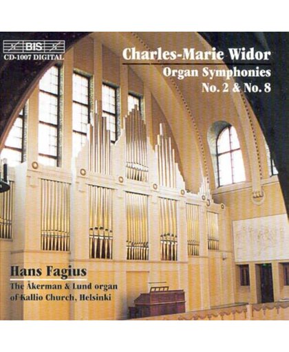 Widor: Organ Symphonies nos 2 & 8 / Hans Fagius