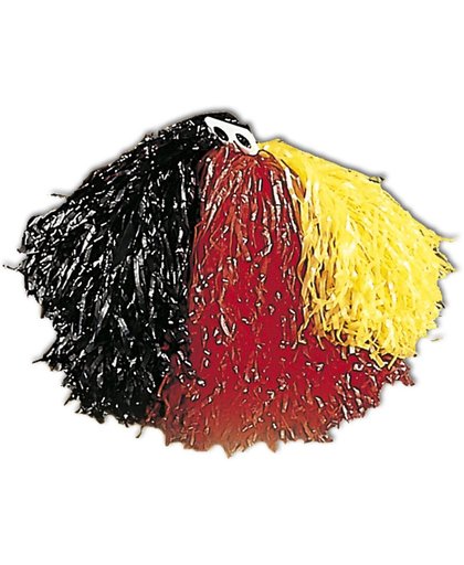 Pompon Belgie of Duitsland supporter