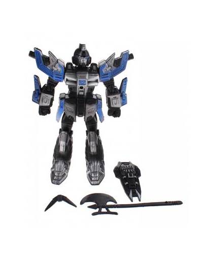 Toi-toys robot krijger 20.5 cm blauw