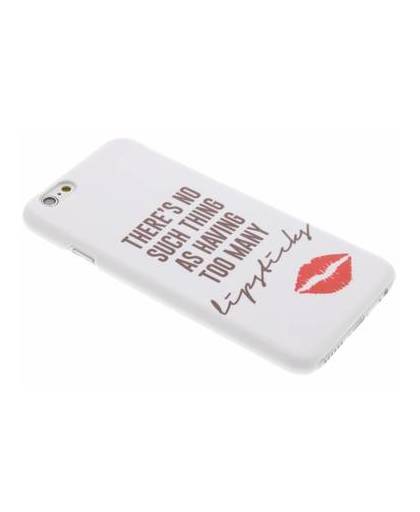 Lipstick design hardcase hoesje voor de iphone 6 / 6s